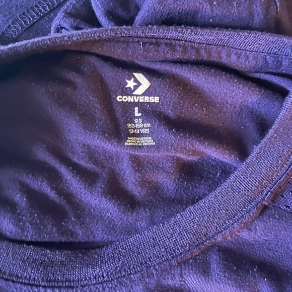 Junior Converse T- SHIRT Crop - Picture 4 of 4